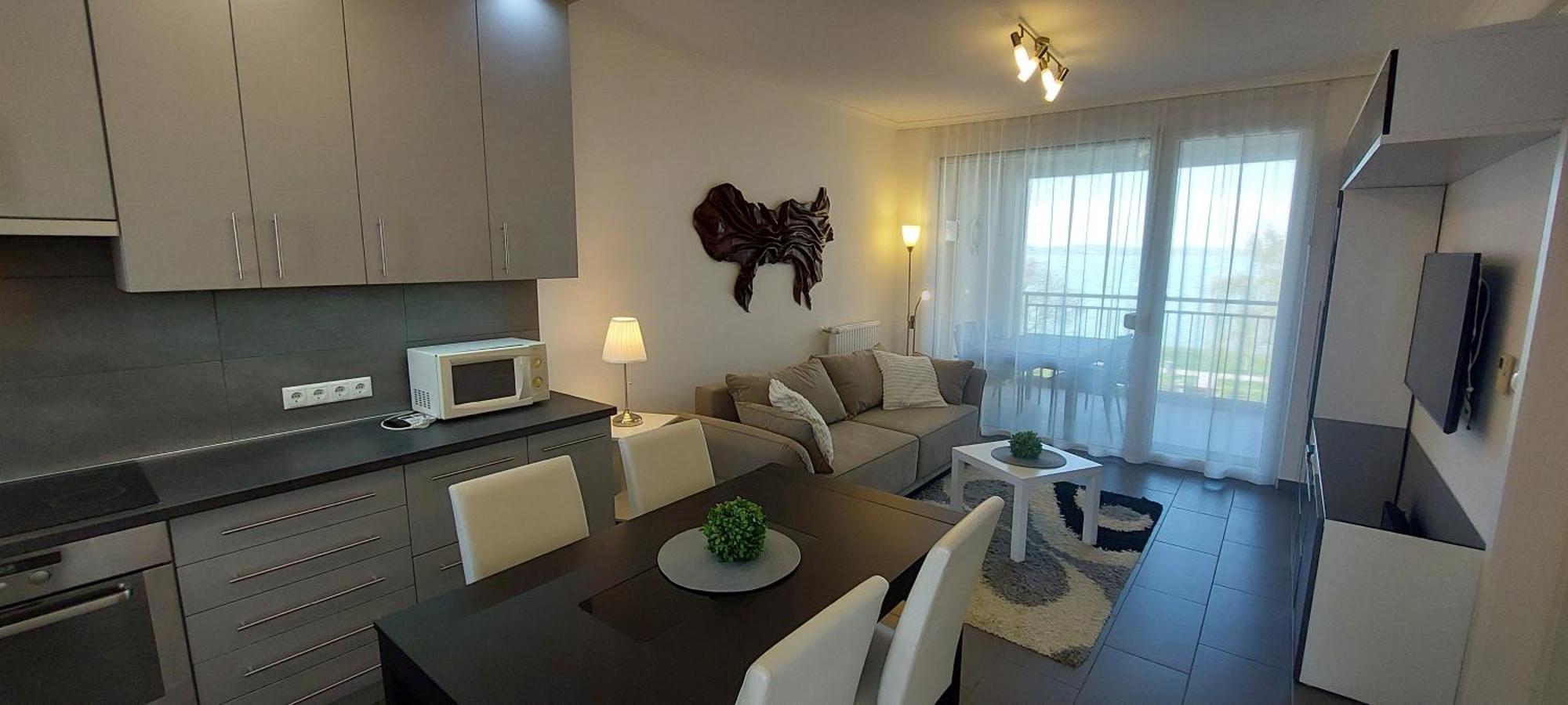 Viktoria Beach Apartman Gold 2. Siófok Esterno foto